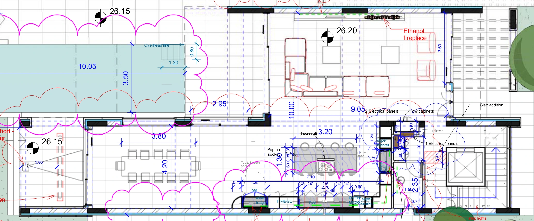 Ground floor architectural reference plan